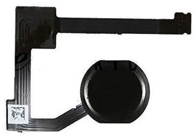 Main image of Replacement for iPad Air 2/iPad mini 4/iPad Pro 12.9" 1st Gen (2015) Home Button Module Menu Key Button Flex Cable USA (Black)