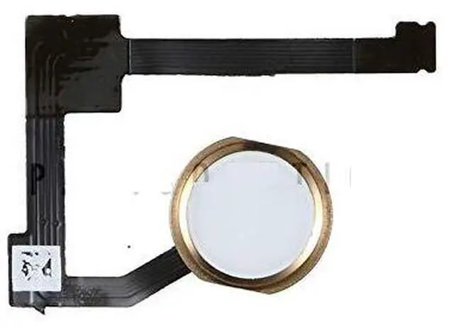 Main image of Replacement for iPad Air 2/iPad mini 4/iPad Pro 12.9" 1st Gen (2015) Home Button Module Menu Key Button Flex Cable USA (Gold)