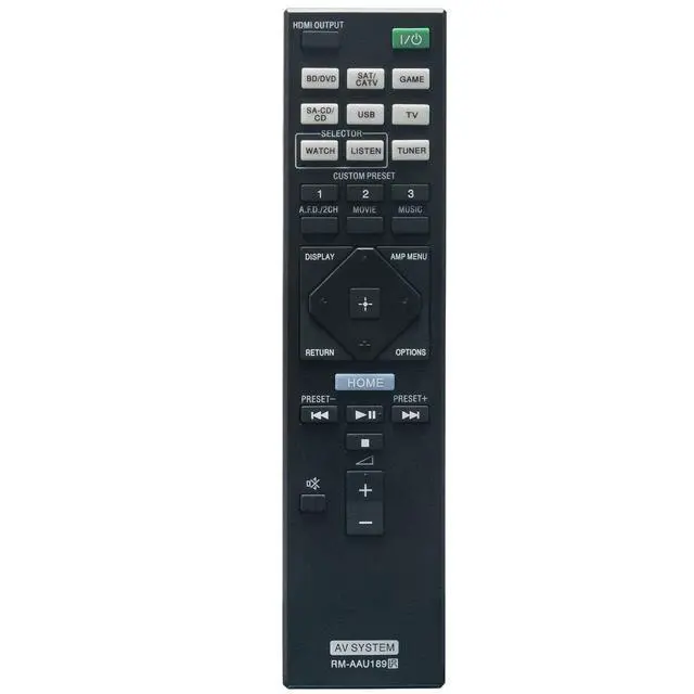 Alt view image 2 of 4 - New RM-AAU189 Replace Remote Control for Sony AV Receiver STR-DN1050 STR-DN850 STRDN1050 STRDN850