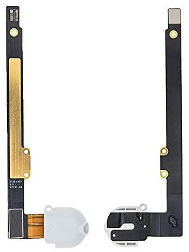 Main image of Replacement for iPad 7 A2200 A2198/iPad 8 A2428 A2429 Headphone Jack Audio Jack Flex Cable Ribbon Cellular Version USA (White)
