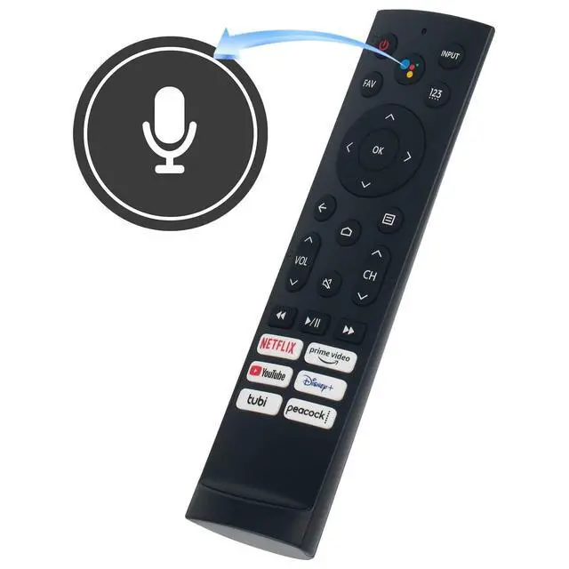 Alt view image 2 of 3 - Replacement Voice TV Remote Control Controller for Hisense 55U7G 55-Inch, 65U7G 65-Inch, 75U7G 75-Inch U7G Quantum ULED 4K Smart TV