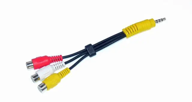Main image of Audio Video AV Cable Compatible with LG Model Numbers 42LS5700, 42LS5700UA, 47LV3700, 47LV3700UD, 55LE5400, 55LE5400UC