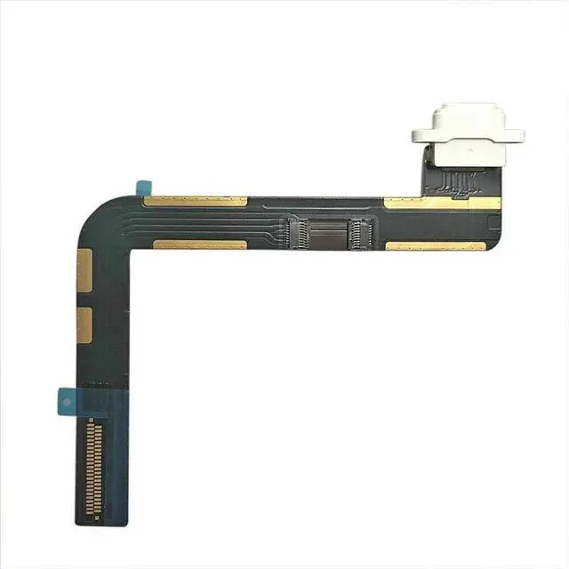 Main image of OEM Replacement for iPad 7 2019/iPad 8 2020/iPad 9 2021 USB Charger Charging Port Dock Connector USB Port Flex Cable USA (White)