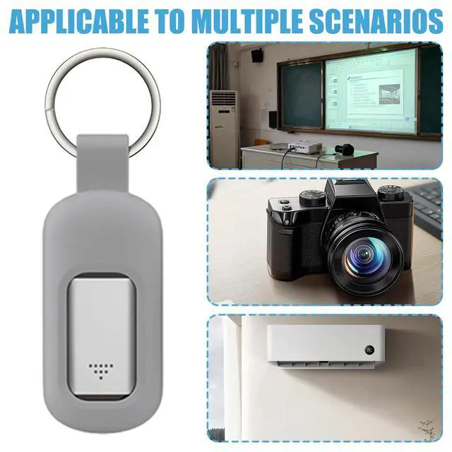 Alt view image 4 of 7 - Remote Control Adapter for Phone Portable 15-Meter Range | IR App Controlled Remote for Home Dormitory Meeting Room Hotel TV Projector Fan Air Conditioning Lights
