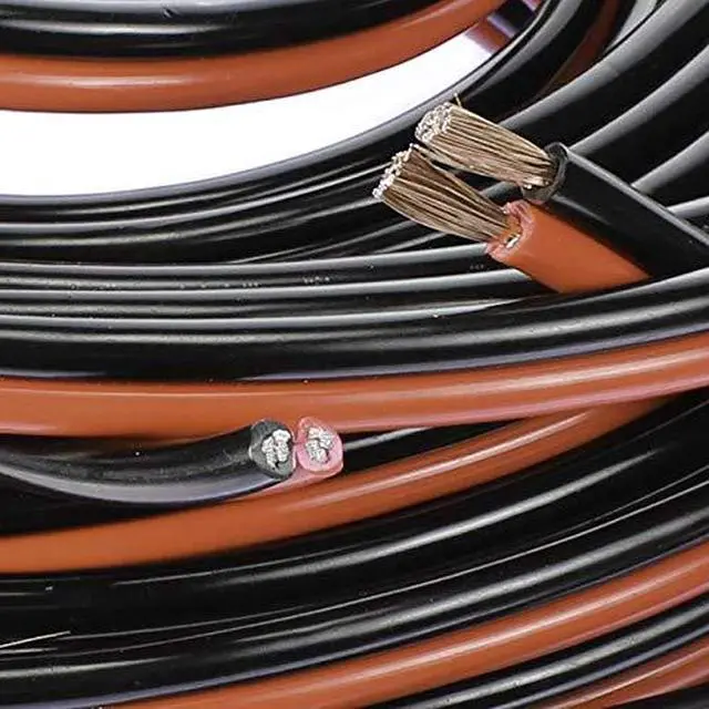 Alt view image 6 of 6 - 50 Ft 10 Gauge Speaker Wire Cable Car Home Audio AWG 50' Black & Red Zip Wire