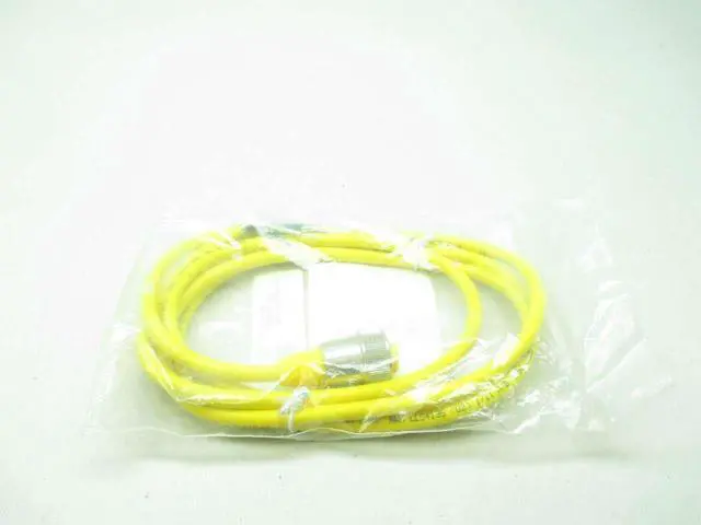 Alt view image 2 of 6 - RKM 50-2M 18 AWG, 2 Meter Length, 5 Wire, 7/8" MINIFAST, CORDSET, Nickel Plated Brass Coupling, PVC Jacket, Single Ended, Straight Female Connector, U2056