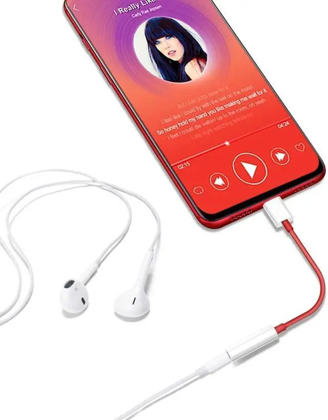Alt view image 5 of 7 - Headphone Audio Jack USB C Earphone Adapter Compatible with Samsung Galaxy S22 Ultra Plus - Port Converter 3.5mm Female to USB C Male Adaptor Mic Support