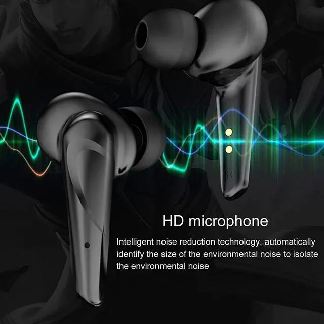 Alt view image 5 of 6 - G11 Wireless Earbuds Bluetooth Headphones 5.2 Earphones, IPX7 Waterproof Bluetooth Earbuds with 30H Playtime, Stereo in-Ear Sports Headset with Charging Case, Mic, Touch Control for Running/Workout
