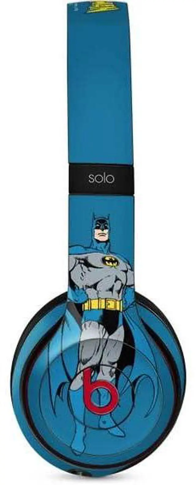 Main image of Decal Audio Skin Compatible with Beats Solo 3 Wireless - Officially Licensed DC Comics Batman Portrait Design