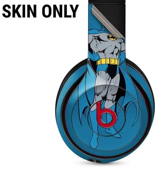 Alt view image 2 of 3 - Decal Audio Skin Compatible with Beats Solo 3 Wireless - Officially Licensed DC Comics Batman Portrait Design