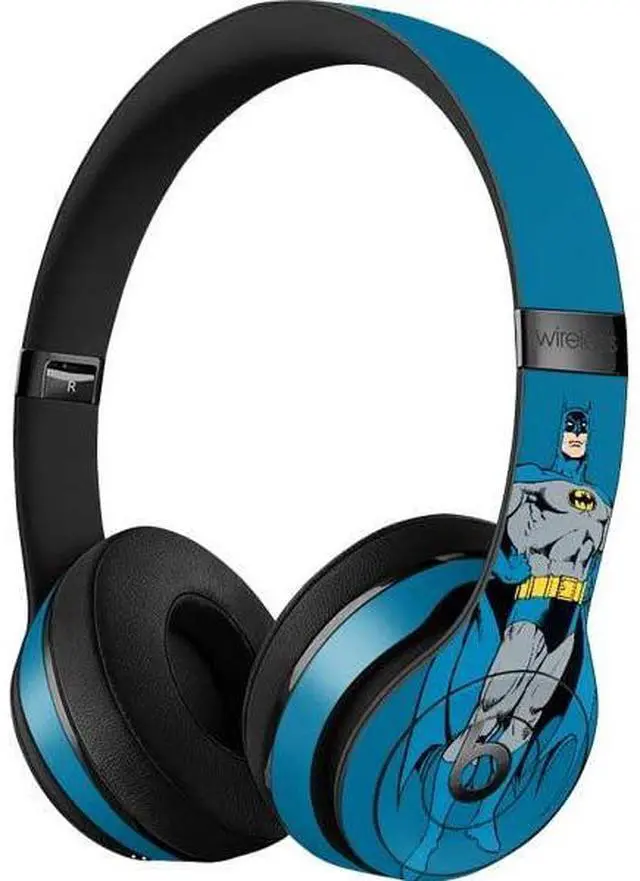 Alt view image 3 of 3 - Decal Audio Skin Compatible with Beats Solo 3 Wireless - Officially Licensed DC Comics Batman Portrait Design