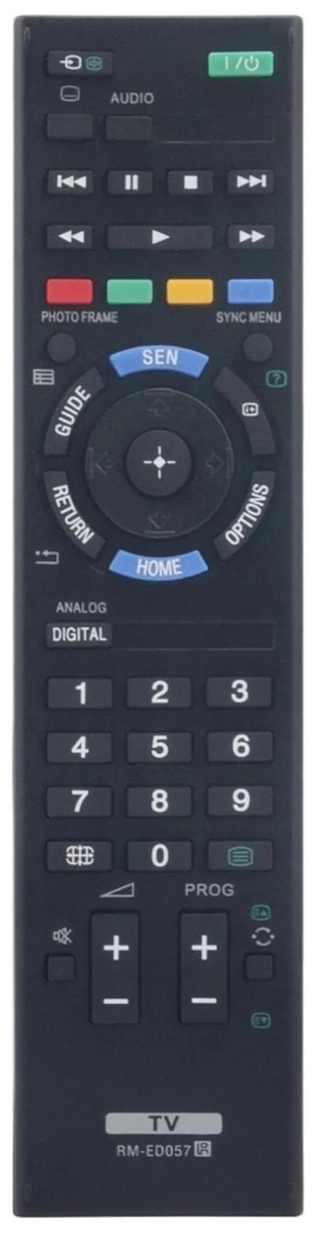 Main image of RM-ED057 TV Remote Control for Sony TV in Living Rooms or Rooms, No Programming or Pairing Needed, Replacement Remote Compatible Models KDL-60R520A KDL-50R550A KDL-70R550A KDL-70R520A KDL-60R550A
