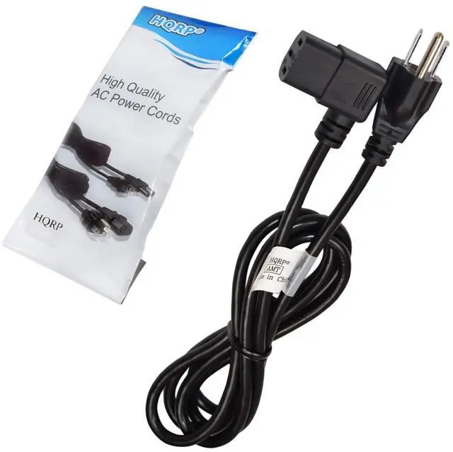 Main image of AC Power Cord Compatible with Vizio 0320-4000-0220 E320VL E320VL-MX E321VL E322VL E370VL E370VL-CA E370VP HDTV TV LCD LED Plasma Mains Cable, UL Listed