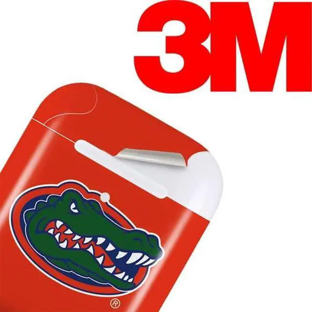 Alt view image 3 of 4 - Decal Audio Skin Compatible with Apple AirPods 2 - Officially Licensed University of Florida Gators Mascot Logo Design