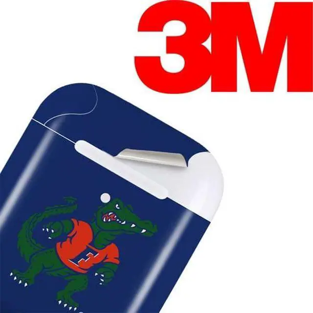 Alt view image 3 of 4 - Decal Audio Skin Compatible with Apple AirPods 2 - Officially Licensed University of Florida Gators Mascot Design