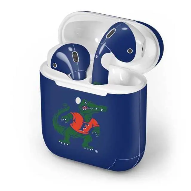 Alt view image 4 of 4 - Decal Audio Skin Compatible with Apple AirPods 2 - Officially Licensed University of Florida Gators Mascot Design