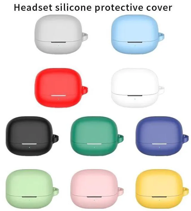 Alt view image 2 of 4 - Slim Fit Fashion Silicone Case Cover Accessories Case for Xiaomi Buds 5 Pro with Keychain-Color#4