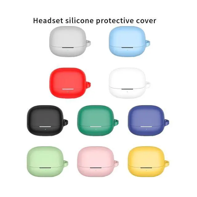 Alt view image 2 of 4 - Slim Fit Fashion Silicone Case Cover Accessories Case for Xiaomi Buds 5 Pro with Keychain-Color#3