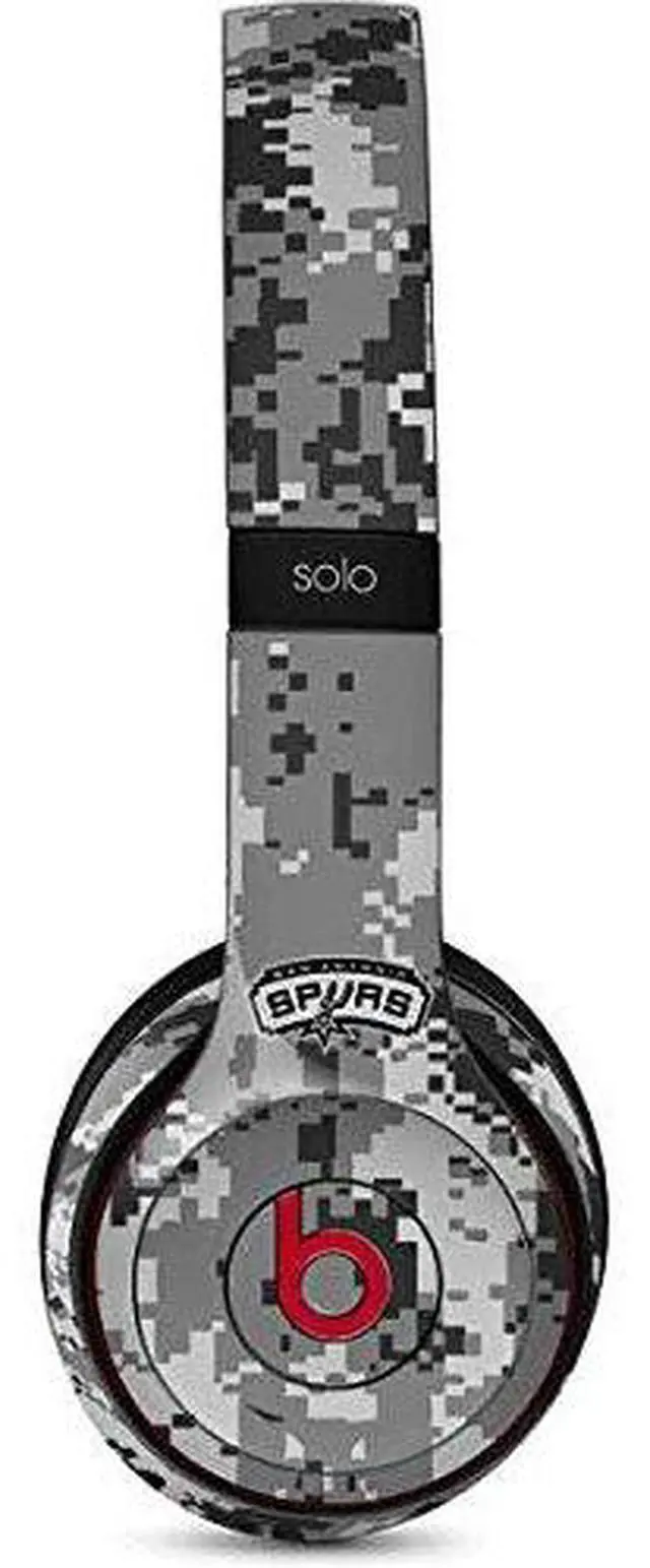 Main image of Decal Audio Skin Compatible with Beats Solo 3 Wireless - Officially Licensed NBA San Antonio Spurs Digi Camo Design