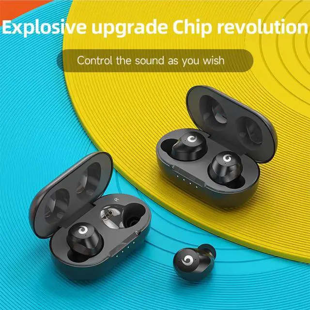 Alt view image 2 of 7 - Hi-Fi Bluetooth Earbuds Compatible with Motorola Moto G Power (2025) with IPX7 & 10W Wireless Charging Case/Extended Charging Pack for 24h Use of in Ear Headphones