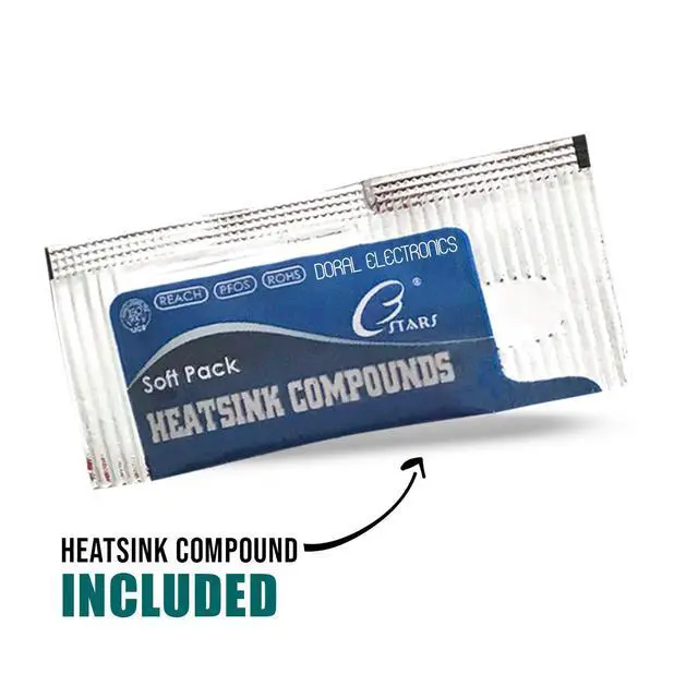 Alt view image 2 of 3 - JCM STK457 IC, Stereo Amplifier, Heat Sink Paste Included | Includes heat-sink compound paste. Replacement part