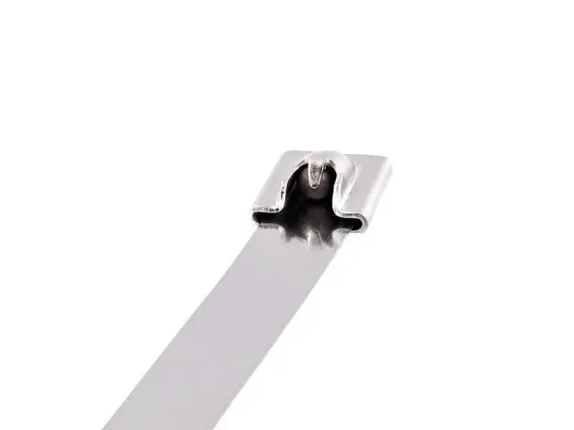 Alt view image 2 of 4 - 18 Inch Heavy Duty 316 Stainless Steel Cable Tie - 100 Pack