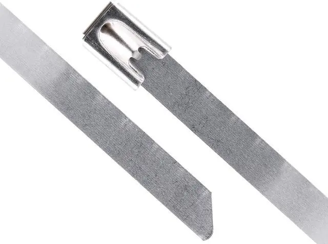 Main image of 18 Inch Heavy Duty 316 Stainless Steel Cable Tie - 100 Pack