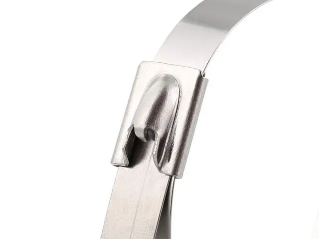 Alt view image 3 of 4 - 18 Inch Heavy Duty 316 Stainless Steel Cable Tie - 100 Pack
