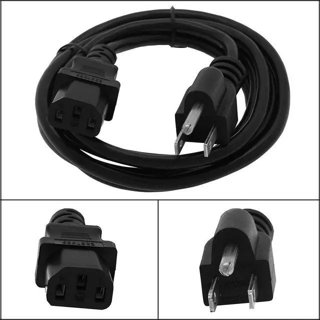 Alt view image 4 of 4 - Extra Long 15 Ft 3 Prong AC Power Cord for Bose S1 Pro Speaker System, Bose F1 Subwoofer Model 812 Flexible Array Loudspeaker Cable Cord
