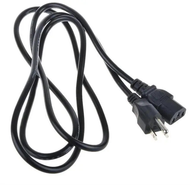 Alt view image 2 of 5 - 6ft AC Power Cord Cable Compatible with Dell OptiPlex 5270 5480 AiO Desktop Computer