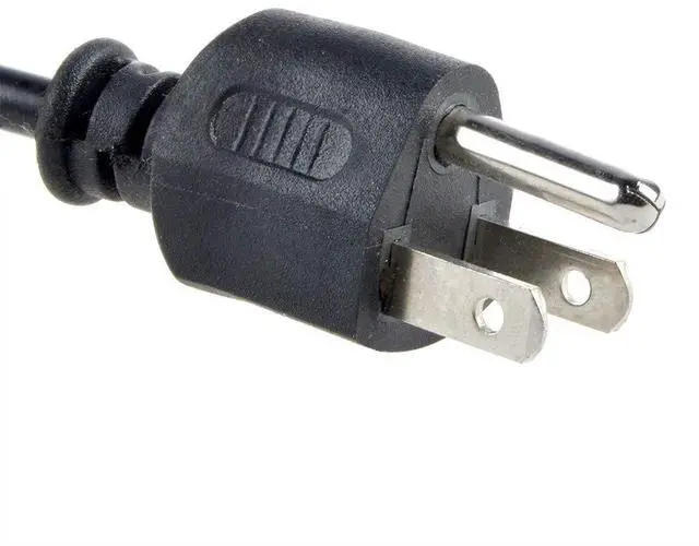 Alt view image 3 of 4 - 5ft AC Power Cord Cable Compatible with HP EliteDisplay E221 Desktop Computer Monitor