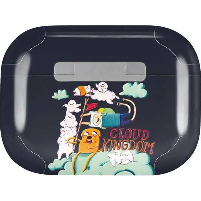 Alt view image 2 of 4 - Decal Audio Skin Compatible with Apple AirPods Pro - Officially Licensed Adult Swim Adventure Time Cloud Kingdom Design
