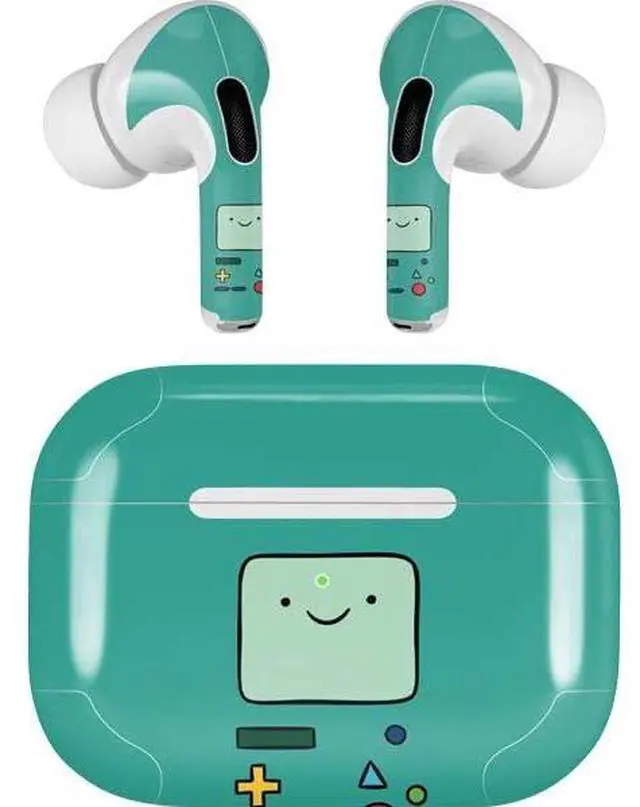 Main image of Decal Audio Skin Compatible with Apple AirPods Pro - Officially Licensed Adult Swim Adventure Time BMO Design