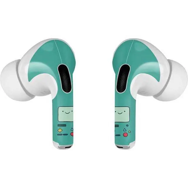 Alt view image 3 of 4 - Decal Audio Skin Compatible with Apple AirPods Pro - Officially Licensed Adult Swim Adventure Time BMO Design