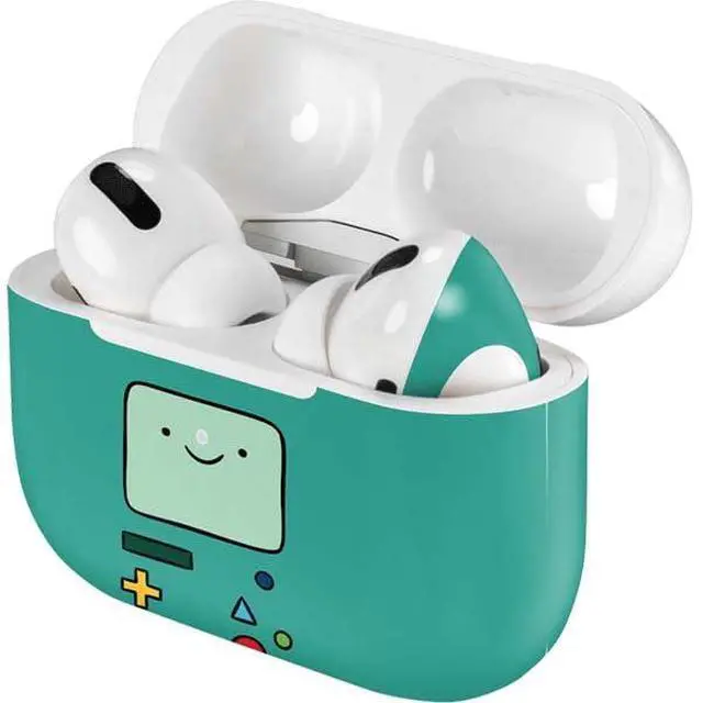 Alt view image 4 of 4 - Decal Audio Skin Compatible with Apple AirPods Pro - Officially Licensed Adult Swim Adventure Time BMO Design