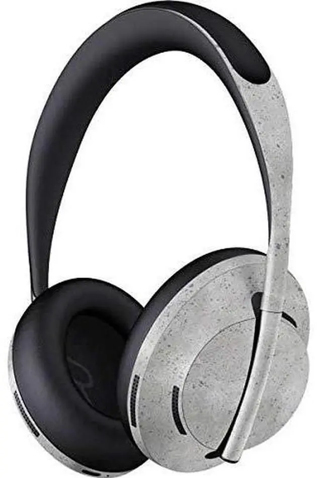 Main image of Decal Audio Skin Compatible with Bose Noise Cancelling Headphones 700 Originally Designed Light Grey Concrete Design