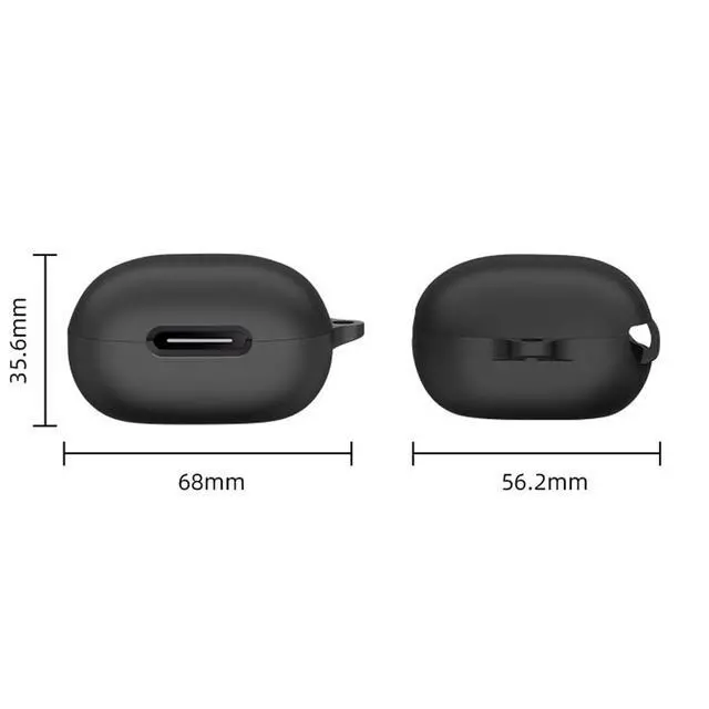 Alt view image 3 of 3 - Case for Anker Soundcore P40i, Slim Fit Fashion Silicone Case Cover Accessories Case for Anker Soundcore P40i with Keychain for Women Men-Color#3