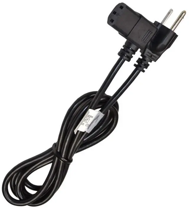 Alt view image 3 of 7 - AC Power Cord Compatible with Samsung LN46A650A1FXZA LN46A650A1FXZC LN46A750R1FXZA LN46A750R1FXZC LN46A850S1FXZA LN46A860S2FXZA LN46B530P7FXZA HDTV TV LCD LED Plasma Mains Cable, UL Listed