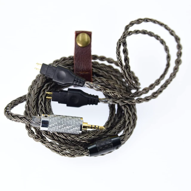 Main image of 2.5 Balance 2.5mm Replacement Audio Upgrade ofc Cable for Sennheiser hdxx HD650, HD600, HD580, HD660S, Massdrop HD6XX Headphones with Lossless Player (2.5m(8.2ft), Grey)