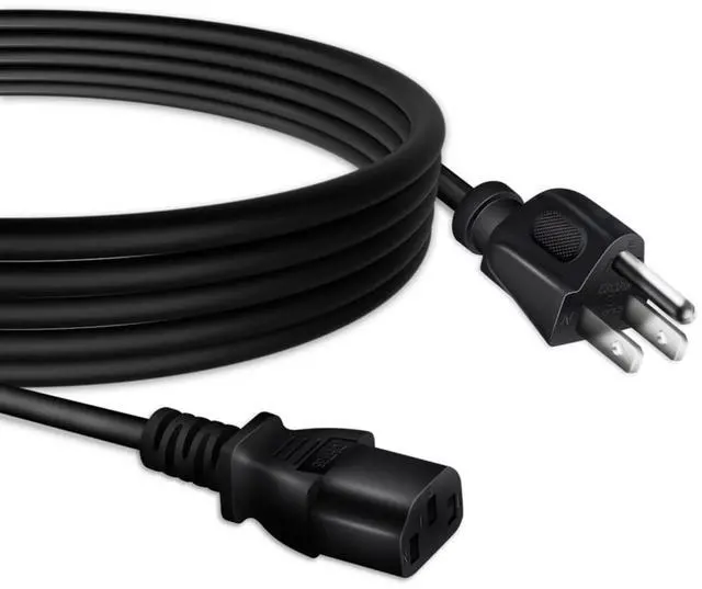 Main image of Replacement UL Listed 6ft AC Power Cord Cable Compatible with Proscan 26LB30QD 42LA45H 55LC55S240V69 PLDED3273A-B