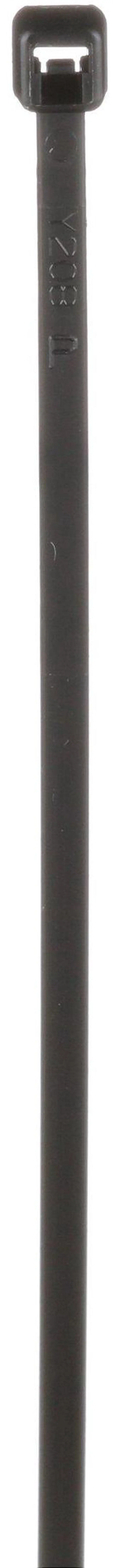 Main image of PLT1.5M-M20 Locking Cable Tie, Miniature, Nylon 6.6, 5.6-Inch Length, Black (1,000-Pack)