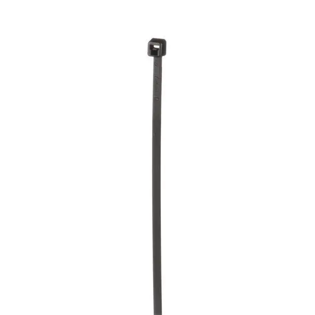 Alt view image 2 of 3 - PLT1.5M-M20 Locking Cable Tie, Miniature, Nylon 6.6, 5.6-Inch Length, Black (1,000-Pack)