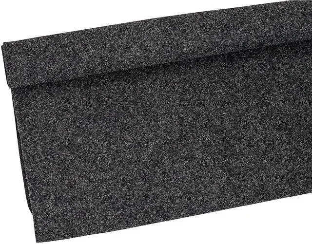 Alt view image 2 of 4 - Absolute C20YGR 20-Feet Long by 4 Feet Wide, 80 Square Feet Dark Gray (Charcoal) Carpet for Speaker Sub Box Carpet Home, Auto, RV, Boat,Car Trunk Liner + Dantack Foam & Fabric Glue Adhesive Spray