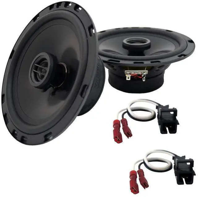 Main image of Fits Buick Rainier 2004-2007 Front Door Replacement Speakers | Direct bolt-in upgrade, plugs into factory wiring, crisp treble bass, easy DIY install, restores stock sound, great for car