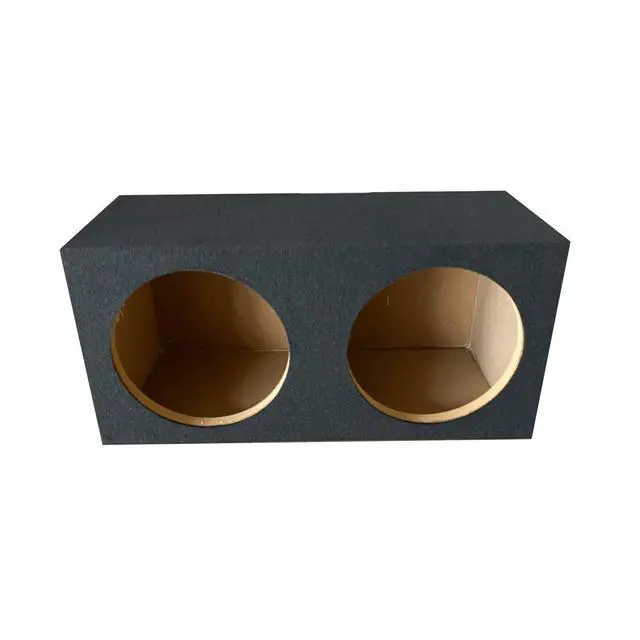 Alt view image 3 of 7 - 1x CA-12DS Pro Dual Seal 12-Inch Subwoofer Enclosure Car Vehicle Audio Speaker Box All Medium-Density Fiberboard Vented Enclosure Carpet Texture Terminal