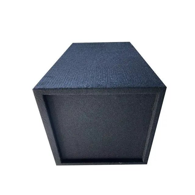 Alt view image 6 of 7 - 1x CA-12DS Pro Dual Seal 12-Inch Subwoofer Enclosure Car Vehicle Audio Speaker Box All Medium-Density Fiberboard Vented Enclosure Carpet Texture Terminal