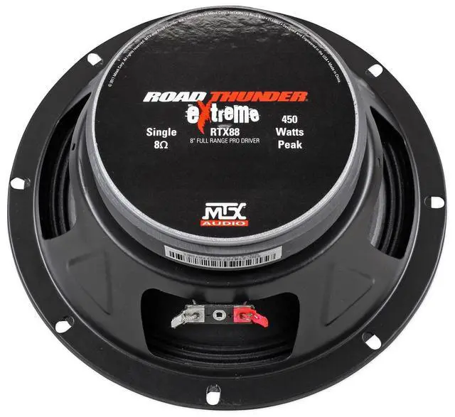 Alt view image 3 of 5 - Audio RTX88 Road Thunder Xtreme Full Range Speakers