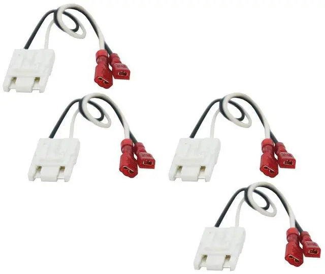 Main image of Speaker Replacement Harness Fits Buick Park Avenue 1988-1994 | Snap-in adapter wiring leads connect new drivers, connector plugs to factory, no cutting required, quick clean DIY install