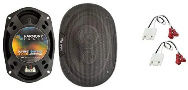 Main image of 6x9 Rear Side Panel Speakers Fits 1982-1992 Chevy Camaro | Factory replacement upgrade, direct bolt-in install, rich full-range sound, easy wiring for third-gen builds
