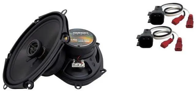 Main image of 6x8 Front Door Speakers Fits Ford Taurus 2000-2007 HA-R68 | 5x7 drop-in factory replacement, 225W peak power handling, plug-in wiring connection, restores clear balanced sound, 2005 too